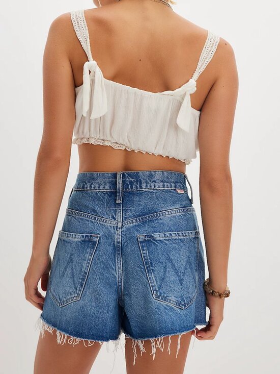 MOTHER Pants - MOTHER Snacks! The Main Course Fray Shorts in Chew Toy Sz 31 - NWT!